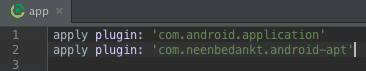 Annotation Processing in Android Studio